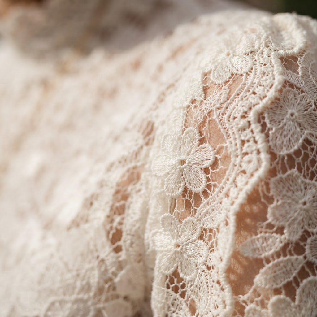 Blouse Victoire - Dentelle Blanche