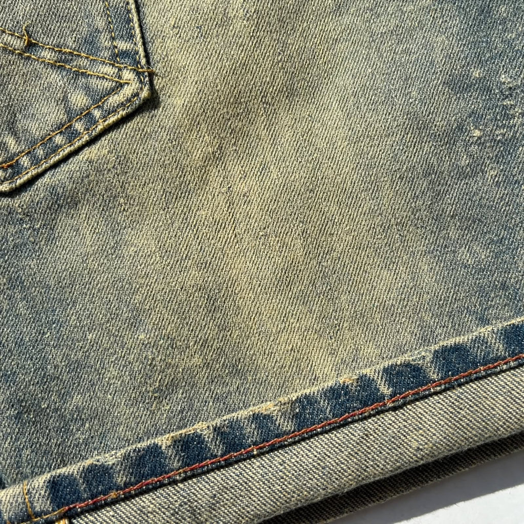 Short en jean taille haute pour femme, tailles S à 4XL, style coréen, streetwear d'été
