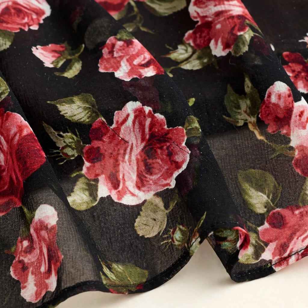 Chemisier Floral « Romance Bohème » - Soie Légère & Élégance