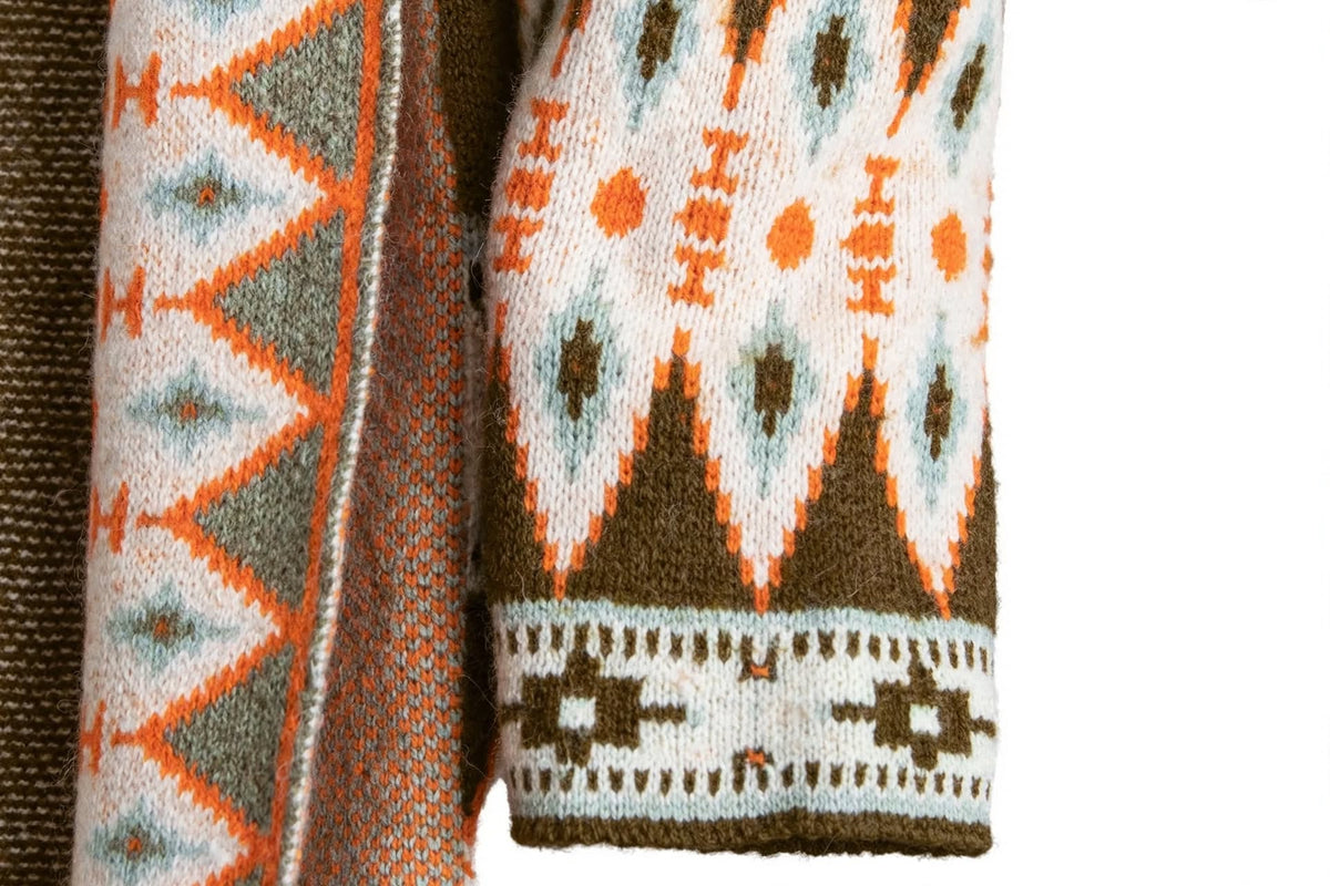 GILET LONG AZTEC - SIERRA |  Le gilet qui réchauffe ton automne avec style boho.