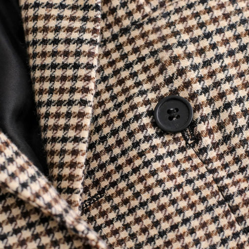 Blazer à Carreaux Vintage 'L'Intemporelle' - Chic & Structuré - ModeKhakiJackets, Vests for Women0cmCJNSWTQB01871-Khaki-LBlazer à Carreaux Vintage 'L'Intemporelle' - Chic & Structuré