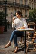 Blouse Victoire - Dentelle Blanche