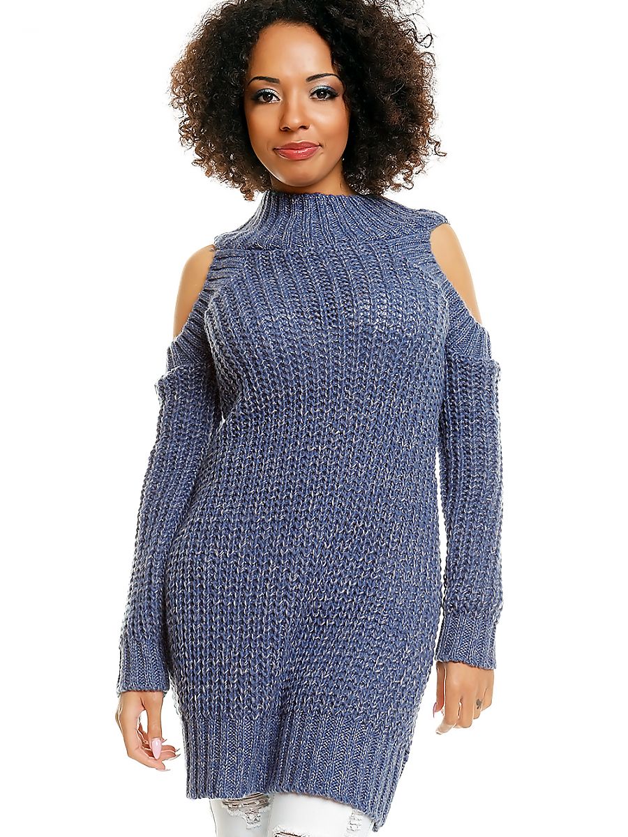 Hard-knitted jumper model 84345 PeeKaBoo-0