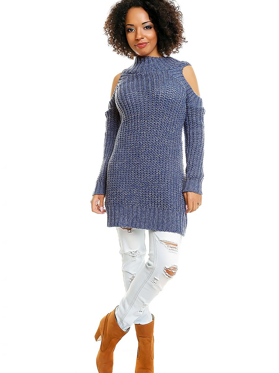 Hard-knitted jumper model 84345 PeeKaBoo-1