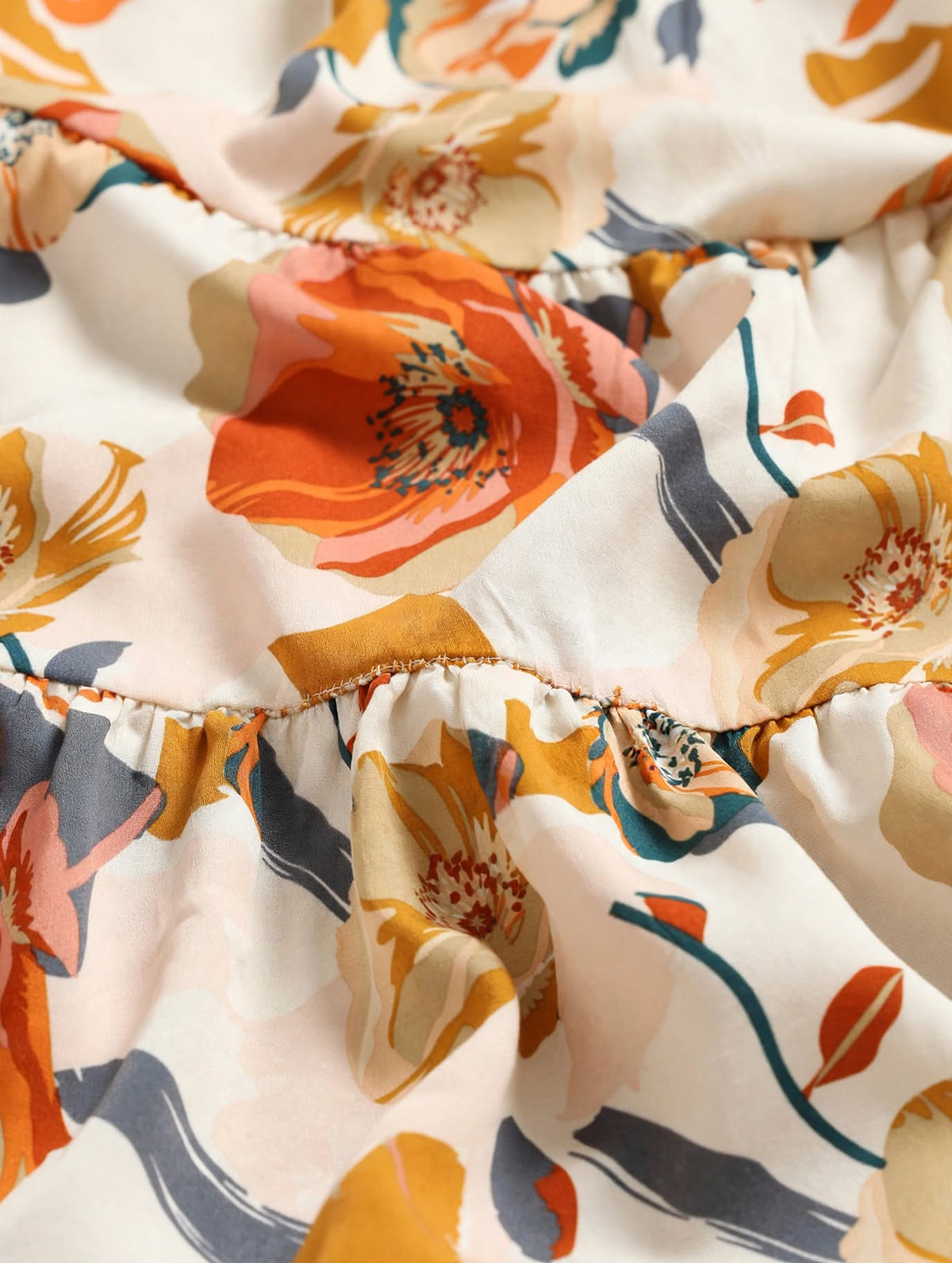 Jupe Bohème Élégance Florale - Fluide et Chic pour vos journées
