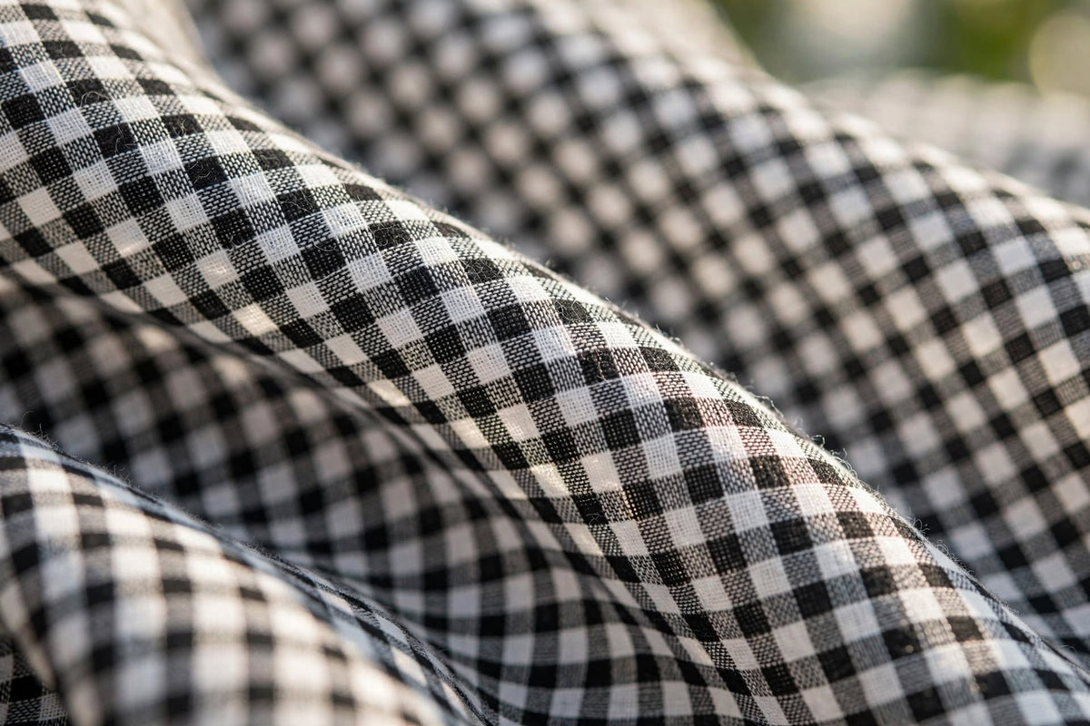 Jupe Longue à Volants Vichy - Éléance Bohème et Taille Haute