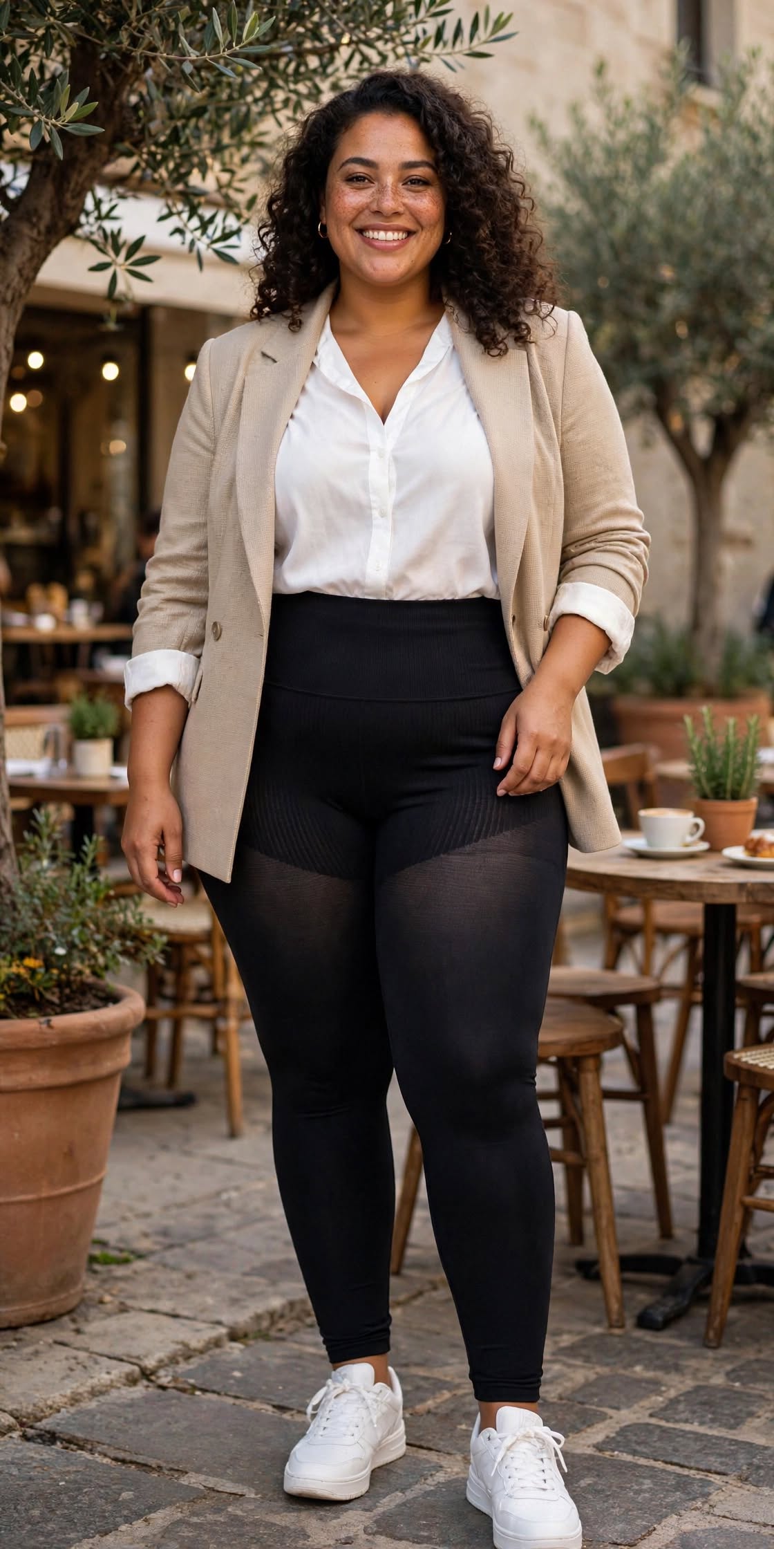 Culotte gainante taille haute, effet ventre plat, amincissante pour les cuisses