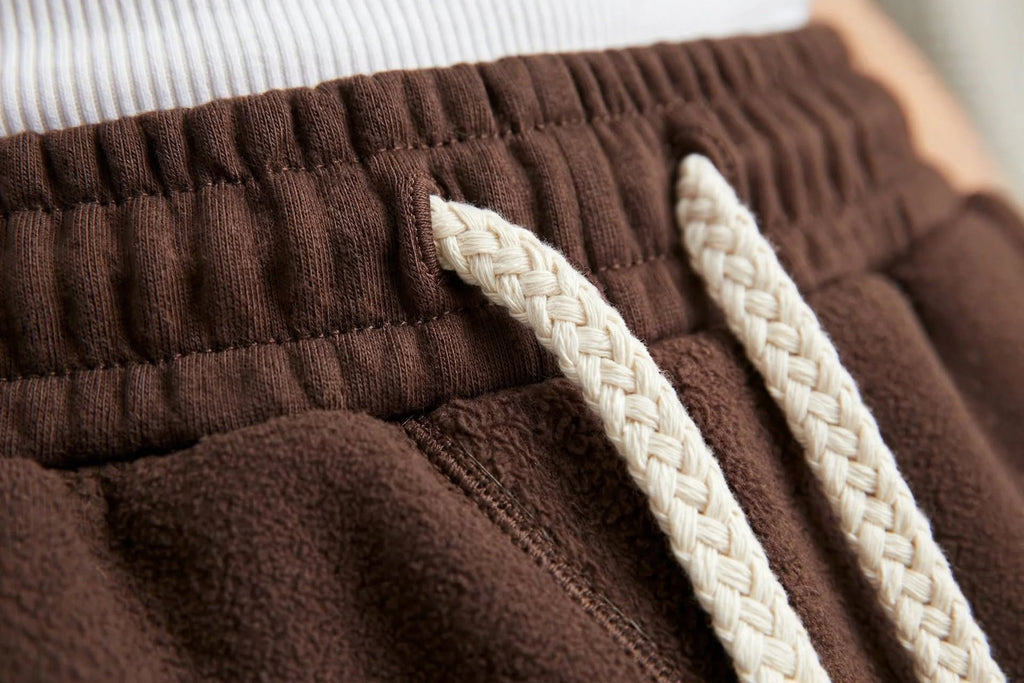 Pantalon Wide-Leg Confort Ultime - Marron Chocolat