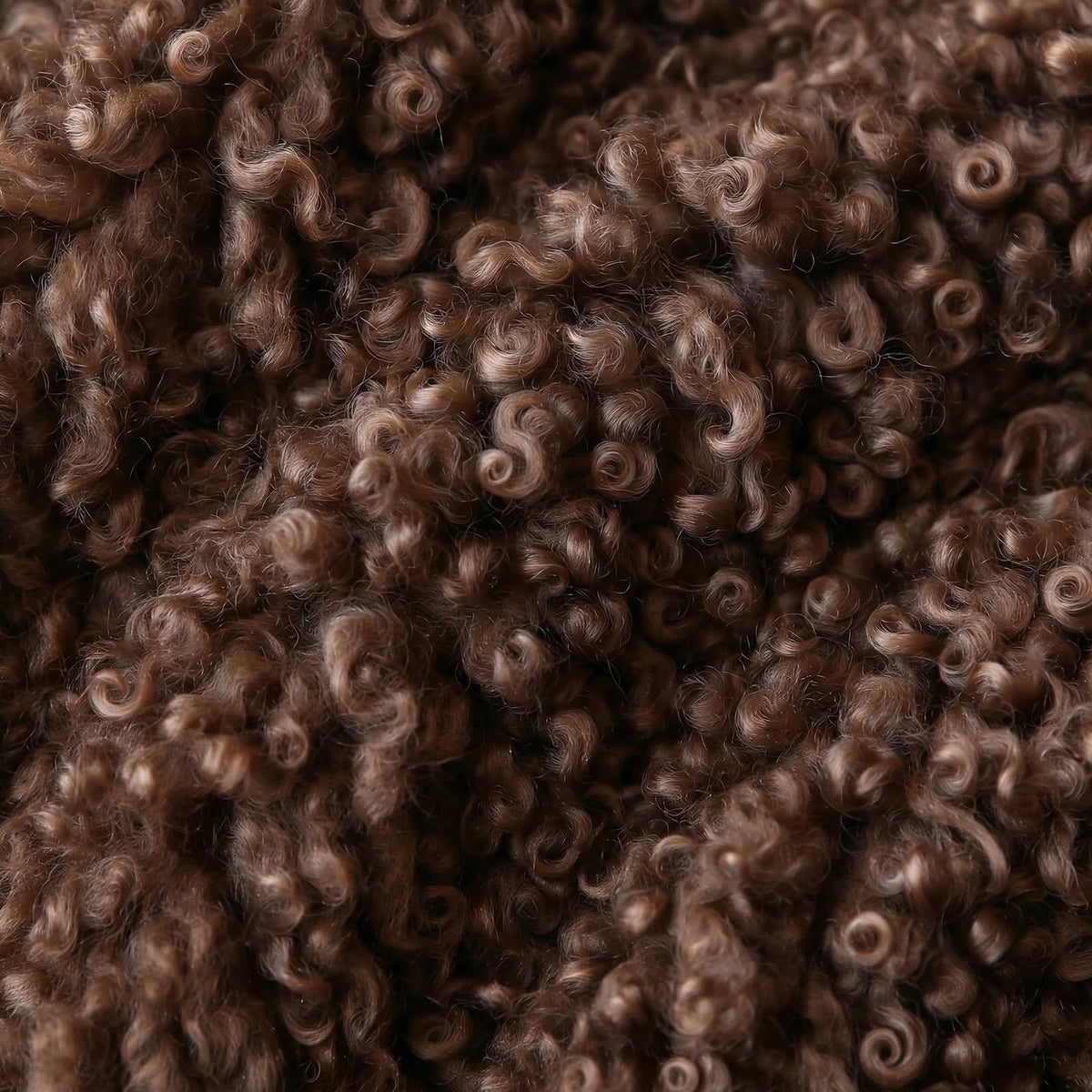 Veste Teddy Oversize Élégante - Chocolat Intense