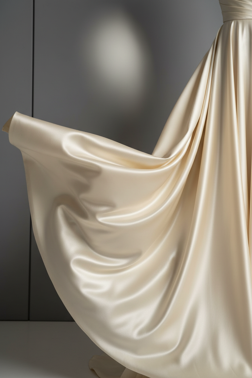 Robe de Soirée Satinée - Élégance Éblouissante