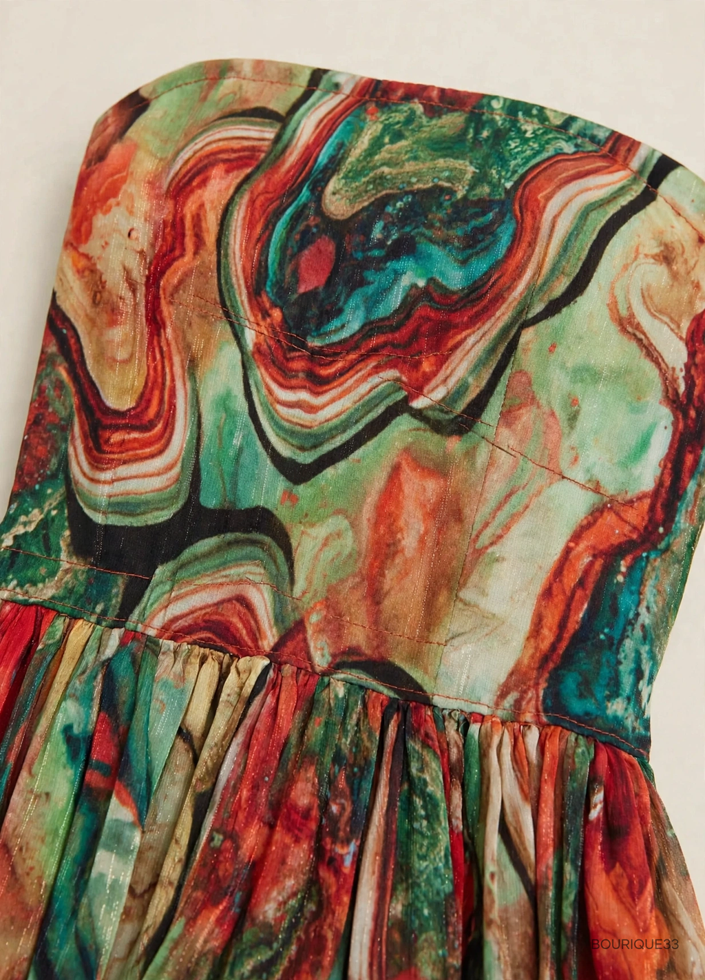 Aura Maxi Dress - Agate Print